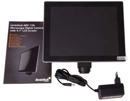 fotografía Cámara digital de microscopio Levenhuk 12M con pantalla LCD de 9,7 pulgadas,  2