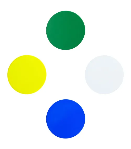gráfico Juego de filtros de color MAGUS LF4 (azul, verde, amarillo, esmerilado),  2