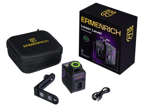 gráfico Nivel láser Ermenrich PLUS LN30,  2