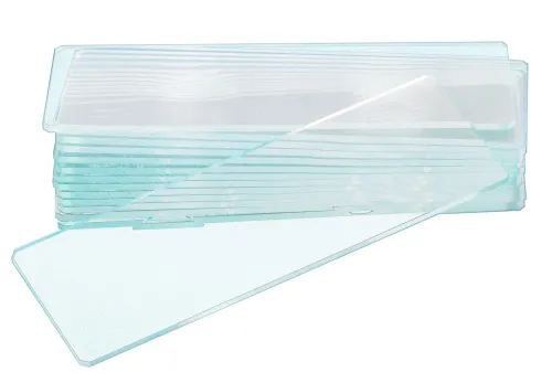 imagen Portaobjetos vacíos de dos cavidades Levenhuk G50 2H, 50 unidades,  4