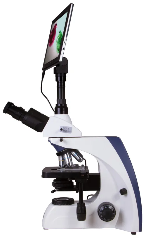 foto Microscopio trinocular digital Levenhuk MED D30T LCD,  9