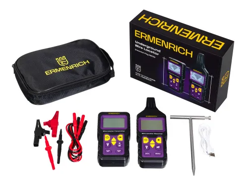 gráfico Localizador de cables subterráneos Ermenrich Ping SM150,  2