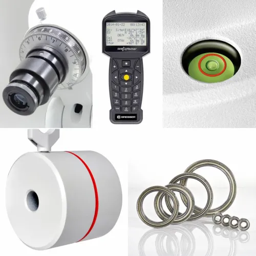 gráfico Telescopio Bresser Messier AR-127L/1200 Hexafoc EXOS-2/GOTO,  4