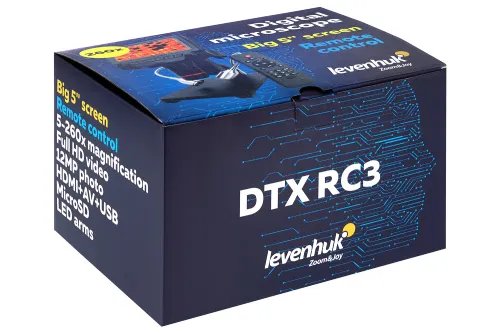 imagen Microscopio Levenhuk DTX RC3 con mando a distancia,  12