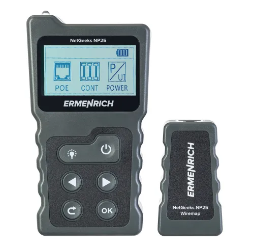 foto Comprobador PoE Ermenrich NetGeeks NP25,  3