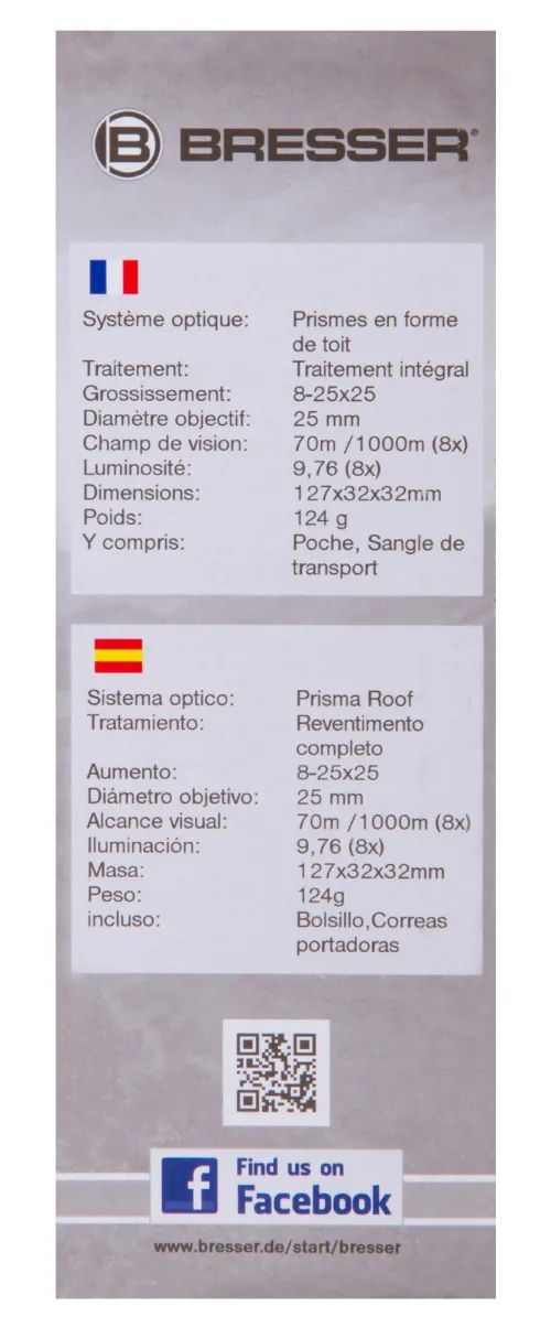 foto Monocular Bresser Zoomar 8–25x25,  11