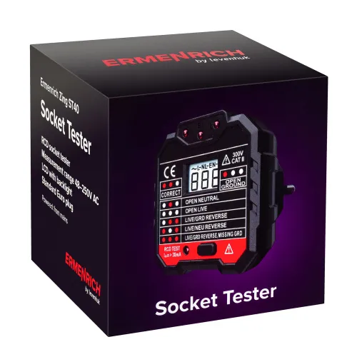 foto Comprobador de enchufes Ermenrich Zing ST40,  5