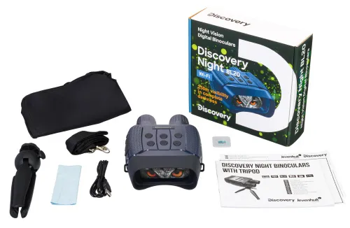fotografía Prismáticos de visión nocturna Levenhuk Discovery Night BL20 Digital con trípode,  2