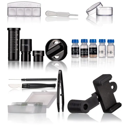 foto Microscopio Bresser Junior con aumento 40x-2000x,  3