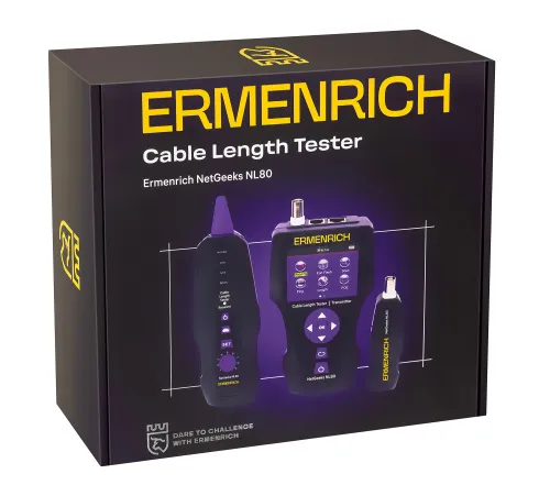 imagen Comprobador de longitud de cables Ermenrich NetGeeks NL80,  10