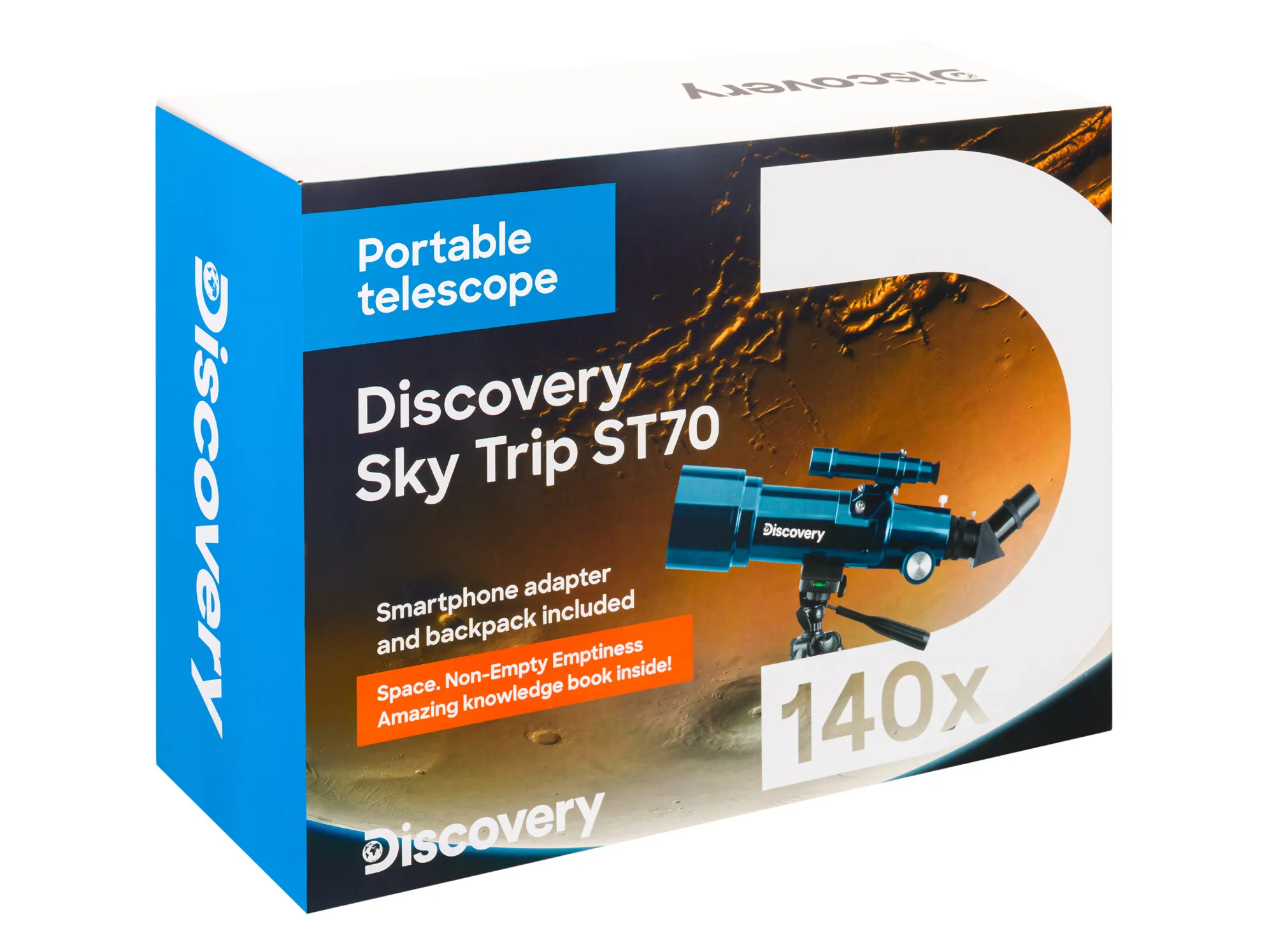 foto Telescopio Levenhuk Discovery Sky Trip ST70 con libro,  16