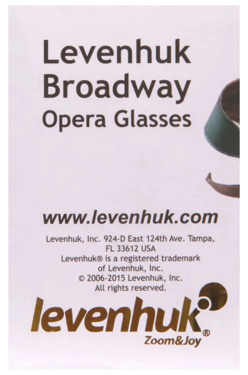 foto Prismáticos para ópera Levenhuk Broadway 325F (con luz LED y cadena),  18