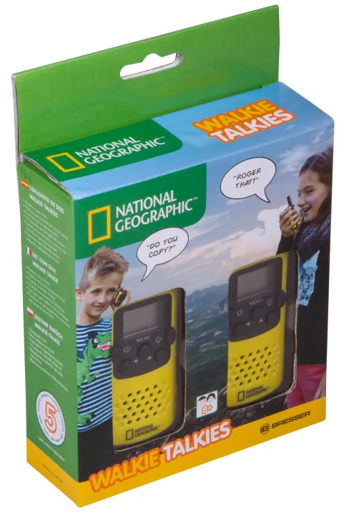 gráfico Set de Walkie-Talkies Bresser National Geographic FM,  10