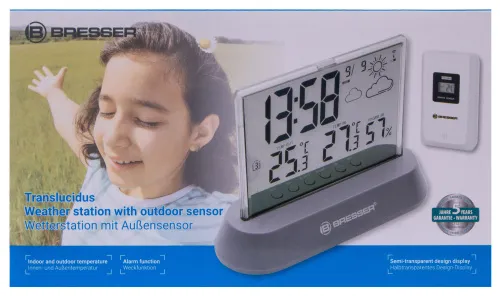 fotografía Estación meteorológica Bresser Translucidus RC,  16
