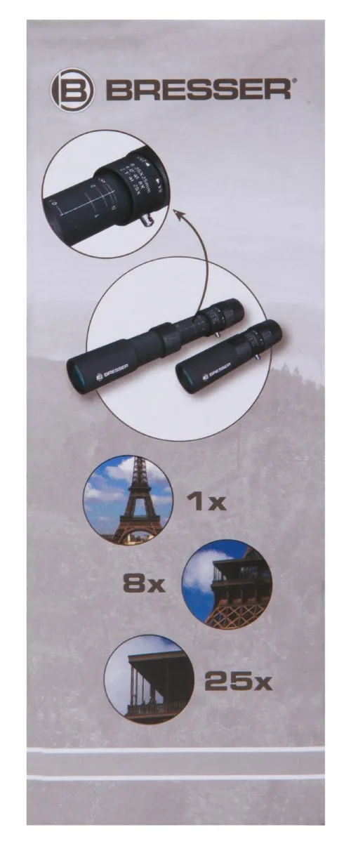 foto Monocular Bresser Zoomar 8–25x25,  9
