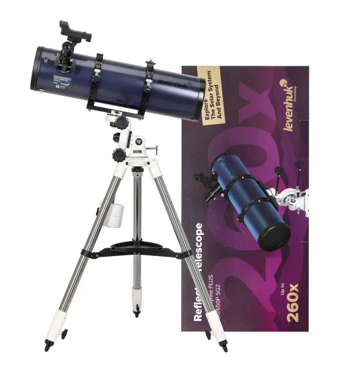 fotografía Telescopio Levenhuk New Skyline PLUS 130/650P SQ2,  2