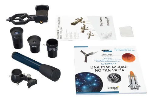 imagen Telescopio Levenhuk Discovery Sky Trip ST80 con libro,  5