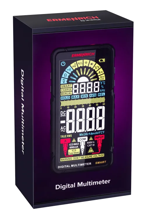 imagen Multímetro digital Ermenrich Zing TC33,  11