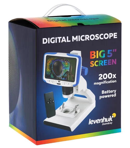 foto Microscopio digital Levenhuk Rainbow DM500 LCD,  14