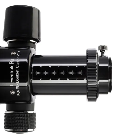 gráfico Levenhuk Ra R66 ED Doublet Carbono OTA,  7