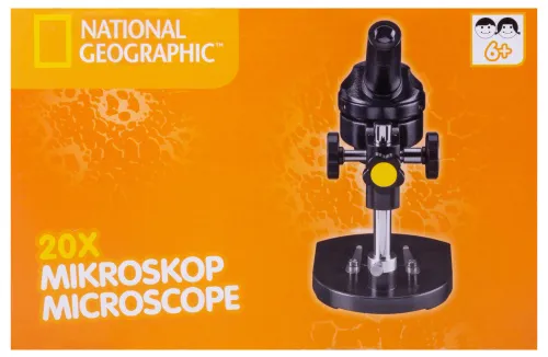 imagen Microscopio Bresser National Geographic 20x, monocular,  18