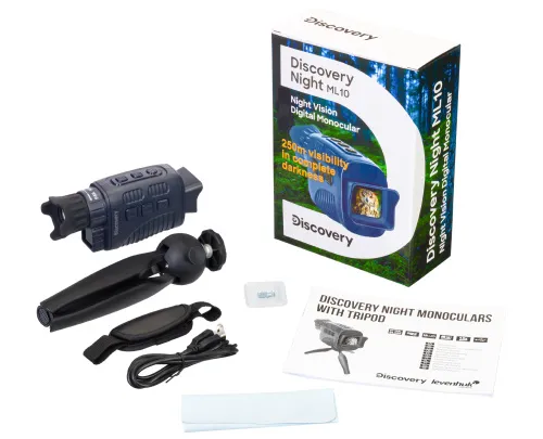 imagen Monocular de visión nocturna Levenhuk Discovery Night ML10 Digital con trípode,  2
