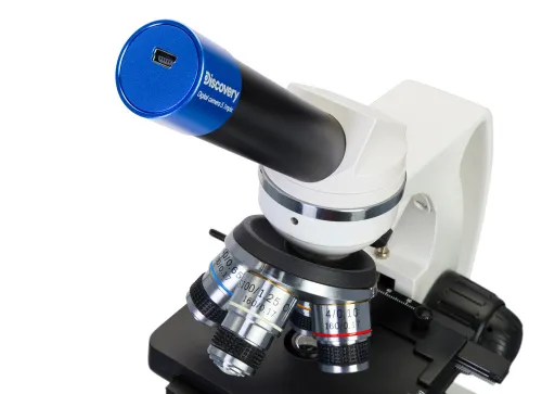 foto Microscopio digital Levenhuk Discovery Atto Polar con libro,  8