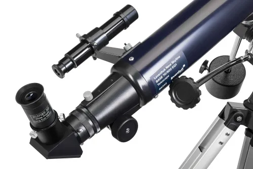 fotografía Telescopio Levenhuk New Skyline BASE 70/900 EQ1,  6