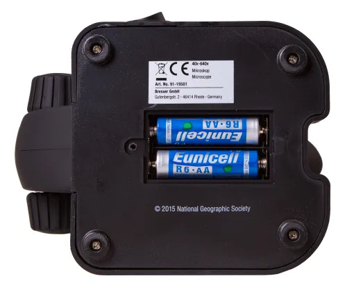 fotografía Microscopio Bresser National Geographic 40–640x con soporte para smartphone,  6