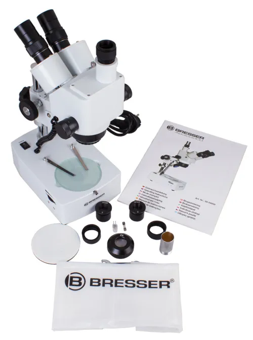 imagen Microscopio Bresser Advance ICD 10–160x,  14