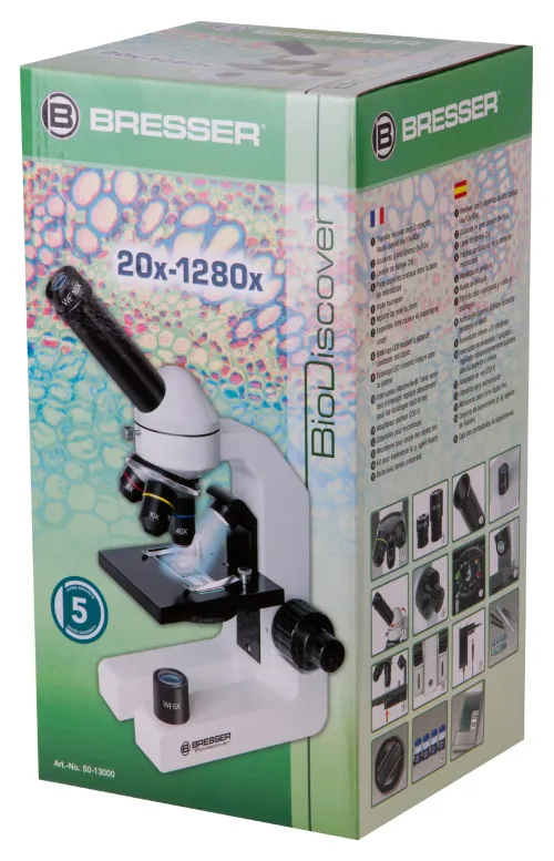 foto Microscopio Bresser BioDiscover 20–1280x,  13