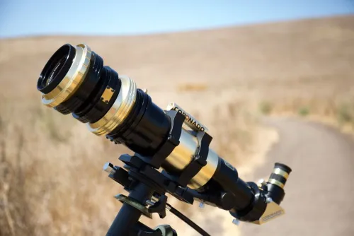 fotografía Coronado SolarMax III 70mm Double Stack Solar Telescope with RichView System and BF10,  7