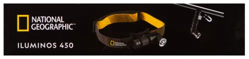 foto Linterna Bresser National Geographic ILUMINOS 450 LED con soporte para la cabeza,  16