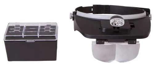 gráfico Lupa frontal Levenhuk Zeno Vizor H3,  9