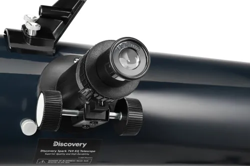 fotografía Telescopio Levenhuk Discovery Spark 769 EQ con libro,  10