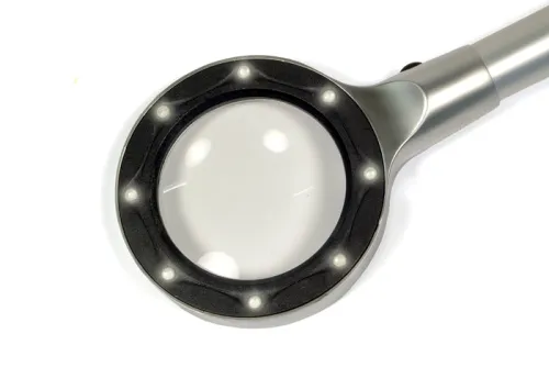 foto Lupa Levenhuk Zeno 500 LED, 3,5x, 56 mm, Metal,  4