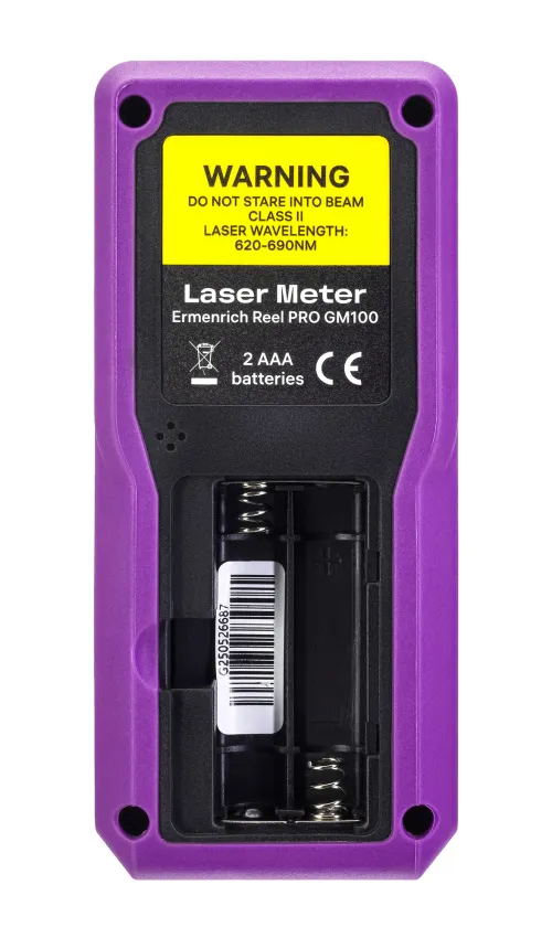 gráfico Medidor láser Ermenrich Reel PRO GM100,  5