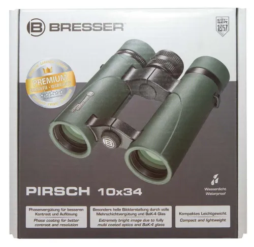 fotografía Prismáticos Bresser Pirsch 10x34,  12