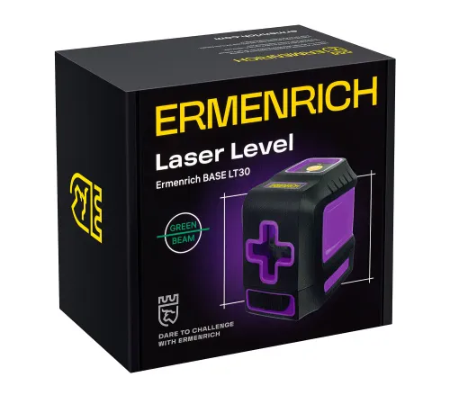 gráfico Nivel láser Ermenrich BASE LT30,  10