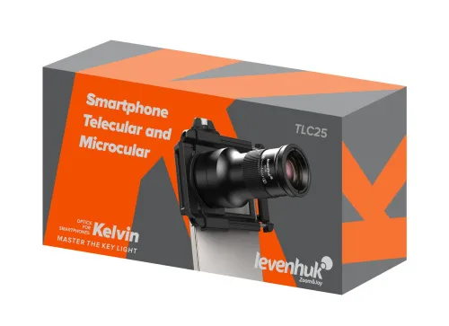 fotografía Teleocular y microcular para teléfono inteligente Levenhuk Kelvin TLC25,  12