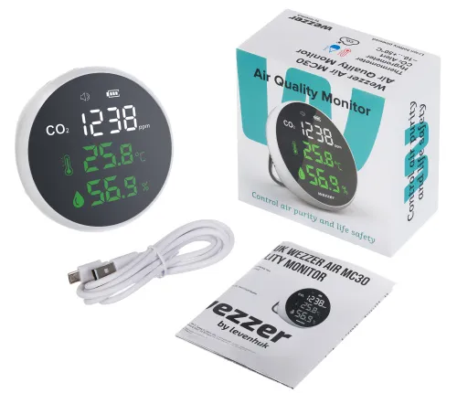 foto Medidor de la calidad del aire Levenhuk Wezzer Air MC30,  2