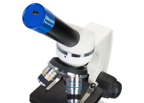 imagen Microscopio digital Levenhuk Discovery Femto Polar con libro,  8