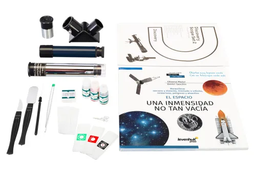 imagen Kit Levenhuk Discovery Scope 2 con libro,  3