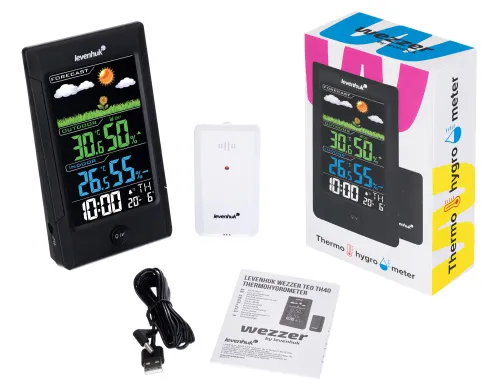 fotografía Termohigrómetro Levenhuk Wezzer Teo TH40,  2