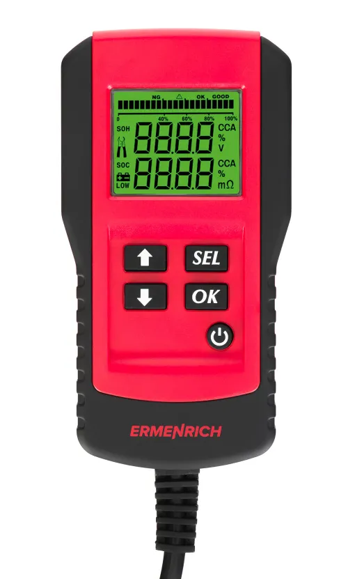 gráfico Comprobador de batería Ermenrich Zing AL45,  3