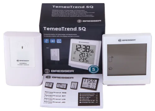 gráfico Estación meteorológica Bresser TemeoTrend SQ RC, blanco,  2