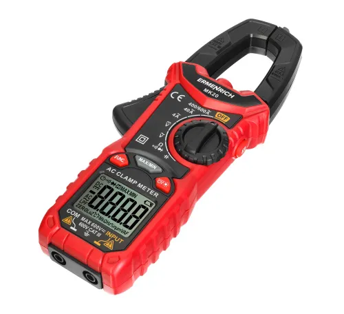 fotografía Amperímetro de pinza digital Ermenrich Ping MK20,  4