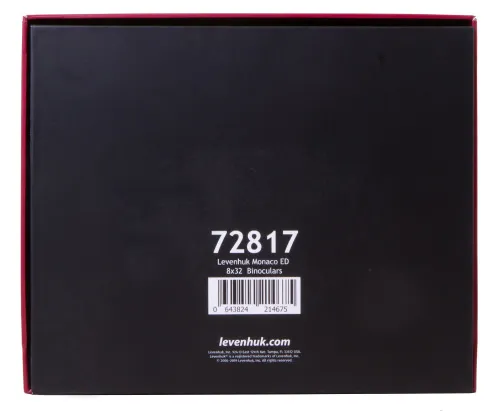 gráfico Prismáticos Levenhuk Monaco ED 8x32,  22