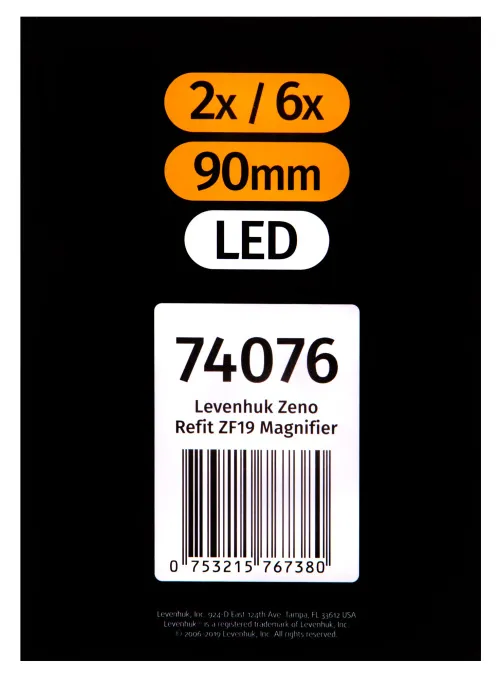 gráfico Lupa Levenhuk Zeno Refit ZF19,  12