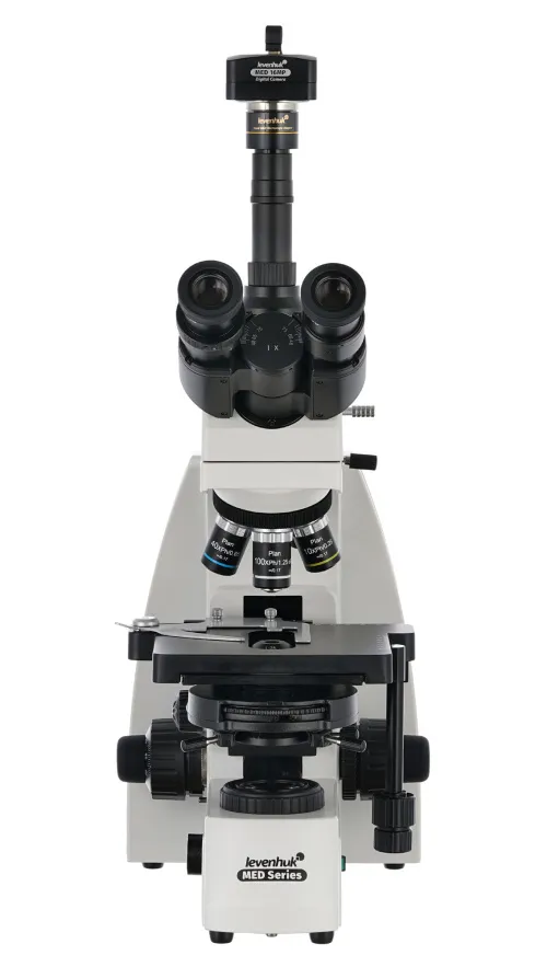 fotografía Microscopio trinocular digital Levenhuk MED D45T,  3